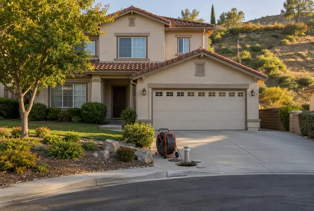Illustration: a typical Stevenson Ranch street of homes